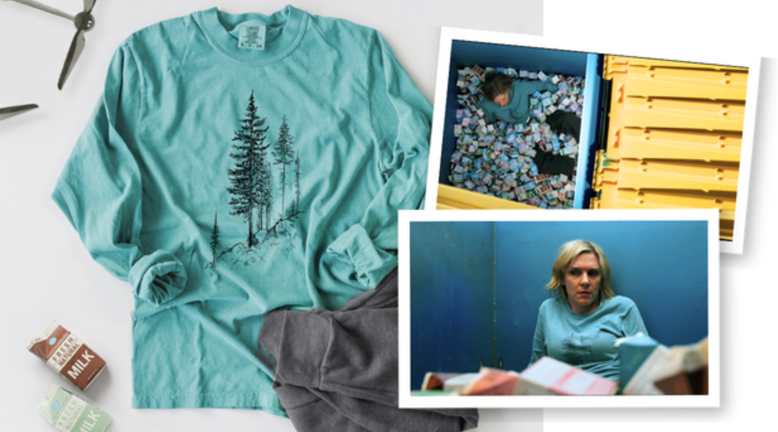 Cliffside Pines shirt worn by Carol on Pluribus