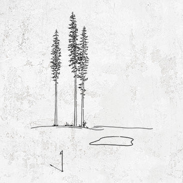 Playing Through the Pines golf design for shirts