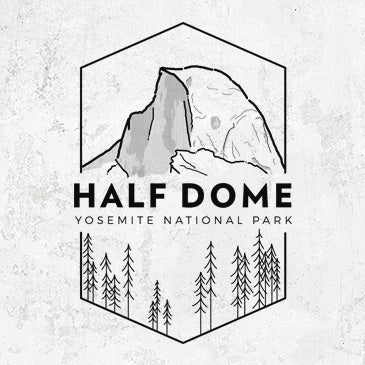 Half Dome - Yosemite Apparel and Gifts