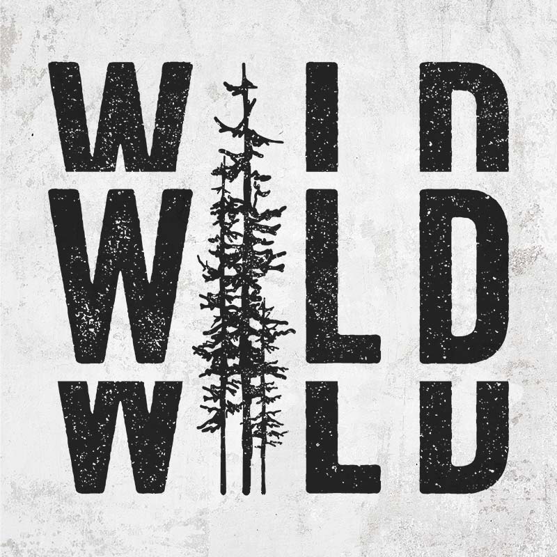 Wild Adventure Illustrated Tees and Gifts | Because Tees