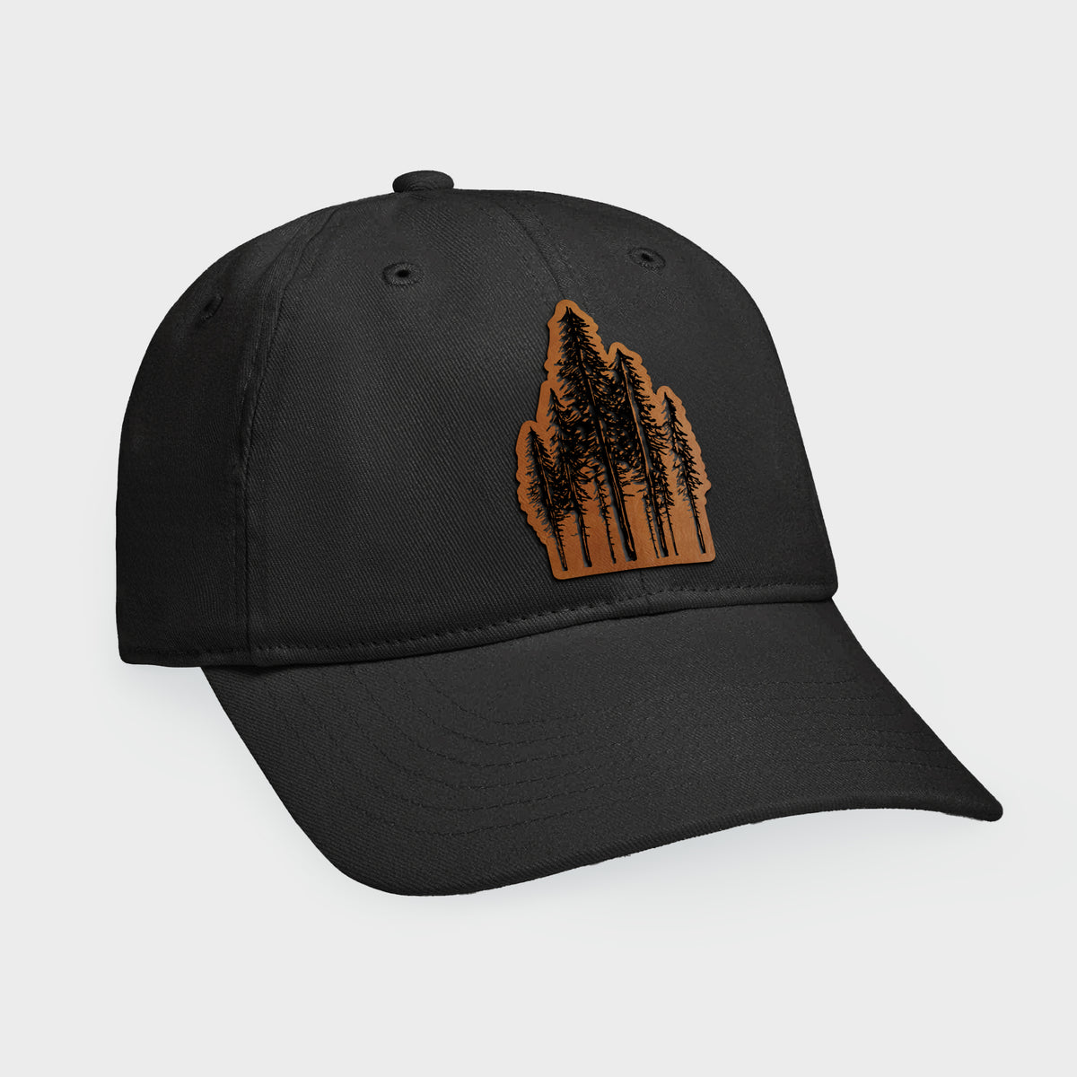 Product photo of the BeCause Tees Coastal Redwoods Baseball Hat - 100% Organic Cotton Baseball Cap.