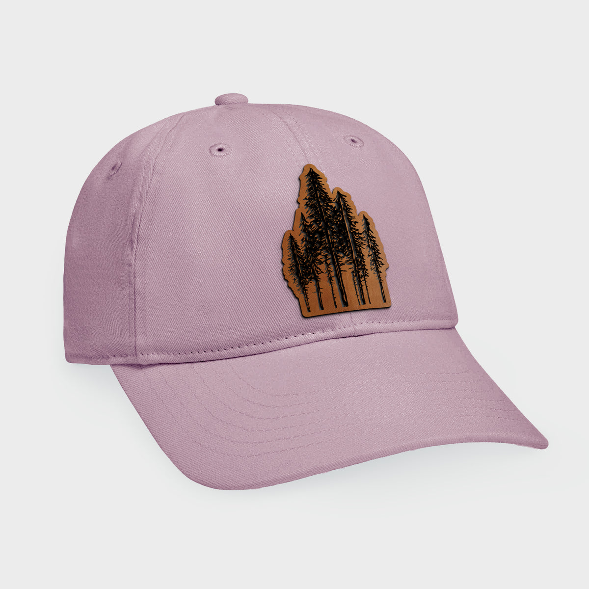 Product photo of the BeCause Tees Coastal Redwoods Baseball Hat - 100% Organic Cotton Baseball Cap.