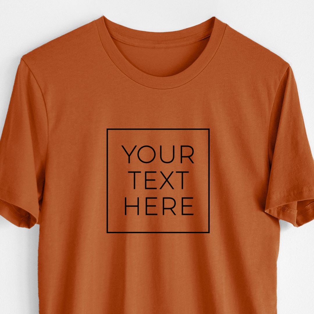 Product photo of the BeCause Tees Custom Create Your Own Boxed Design - Lightweight 100% Cotton Unisex Crewneck.