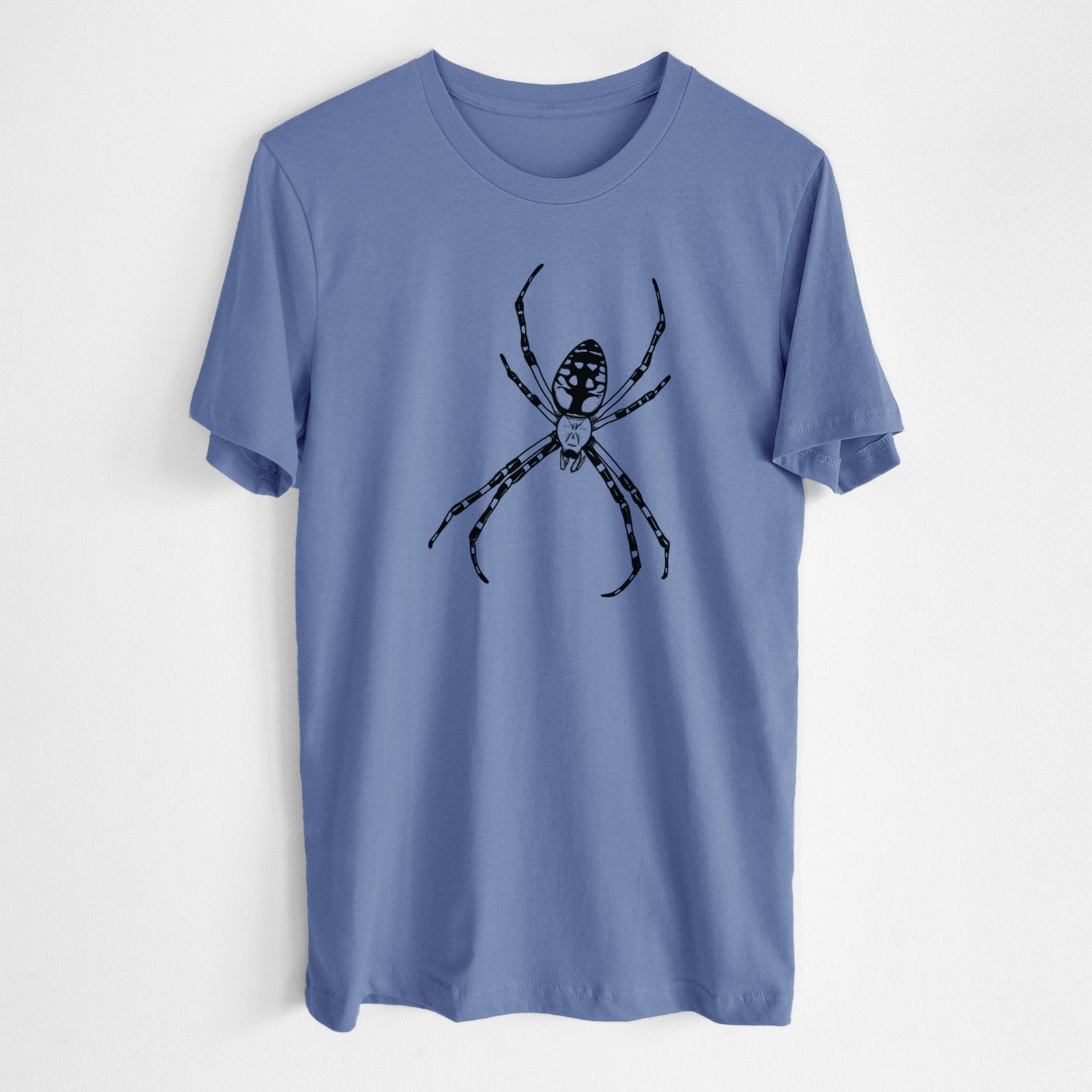 Argiope aurantia - Yellow Garden Spider - Lightweight 100% Cotton Unisex Crewneck