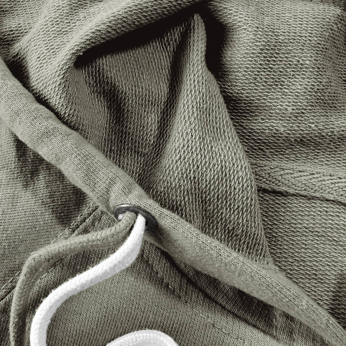 Product photo of the BeCause Tees Unisex Slim Fit Loopback Terry Hoodie.