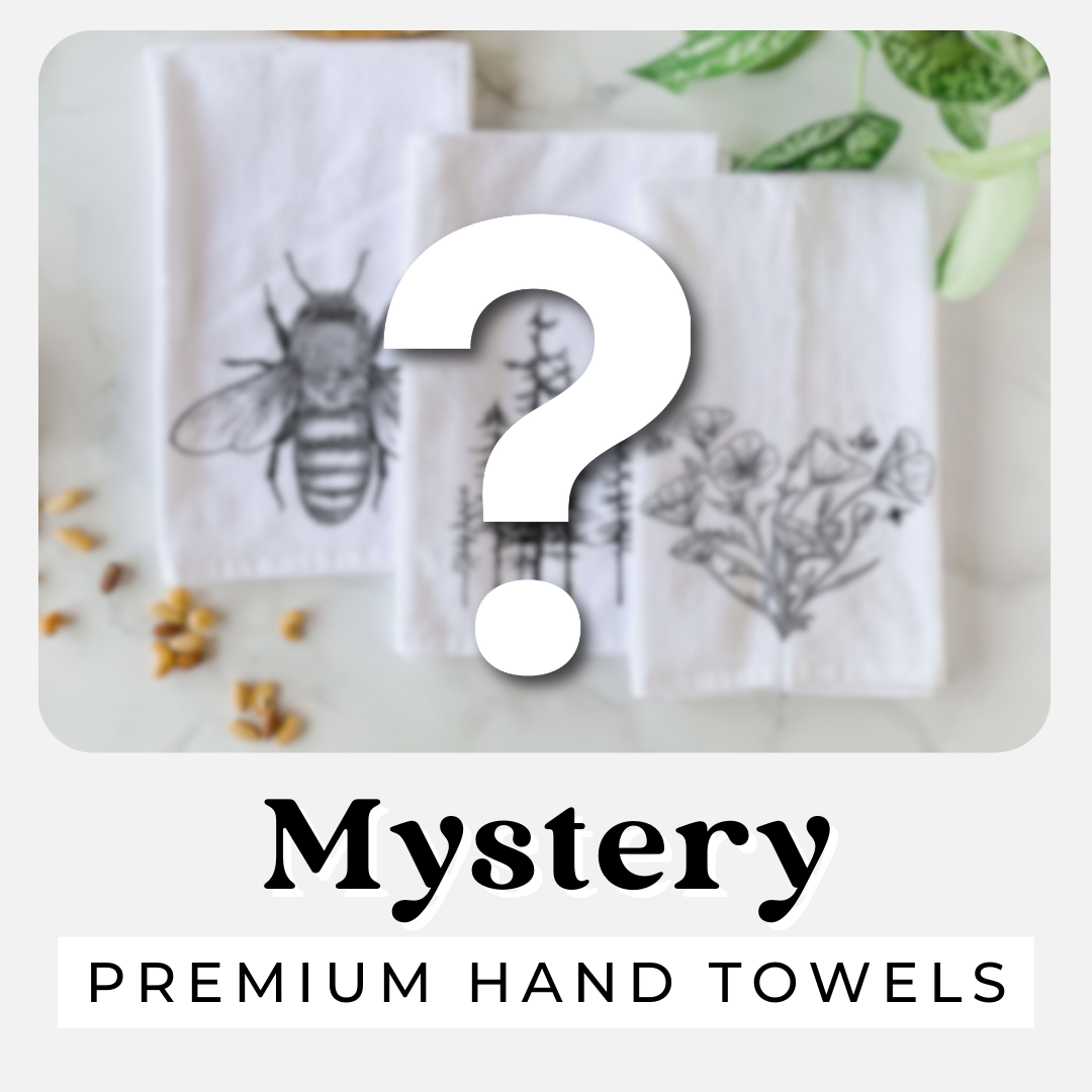 Product photo of the BeCause Tees Mystery Towels.
