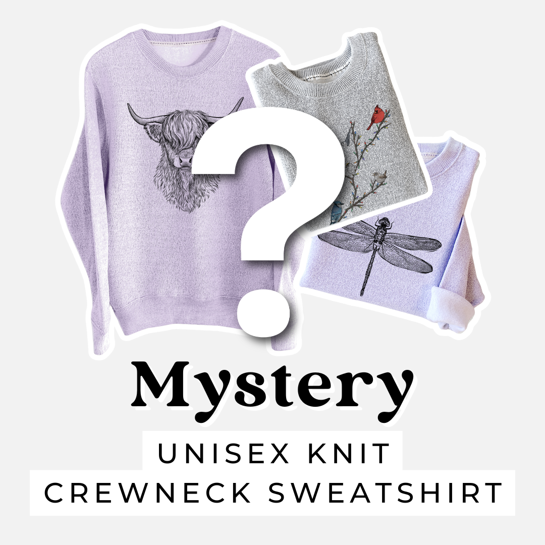 Product photo of the BeCause Tees Sweatshirt Mystery Grab Bag.