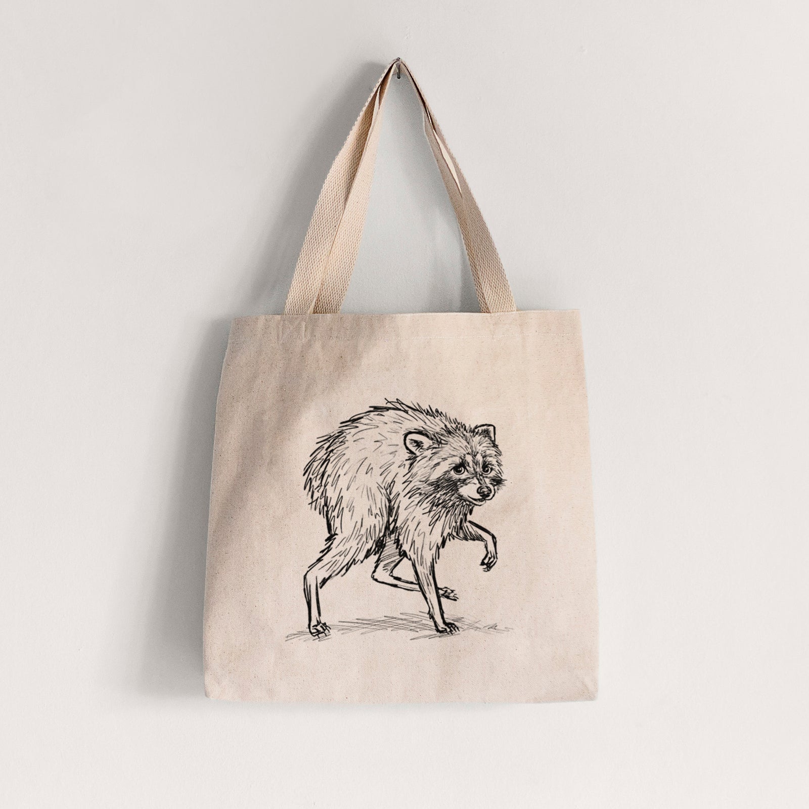 Short-Spine Seattle Raccoon - Tote Bag