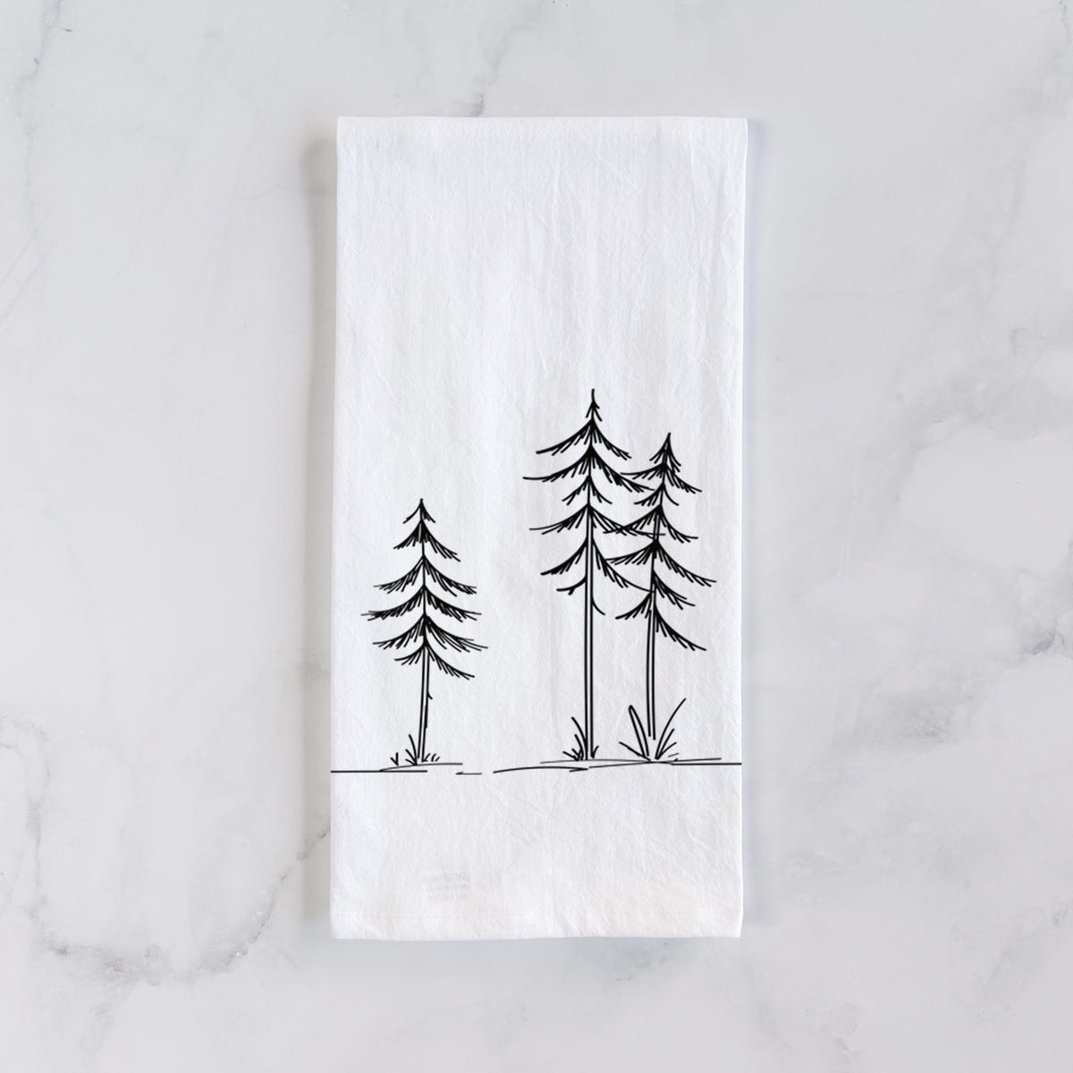 Three Pines Tea Towel