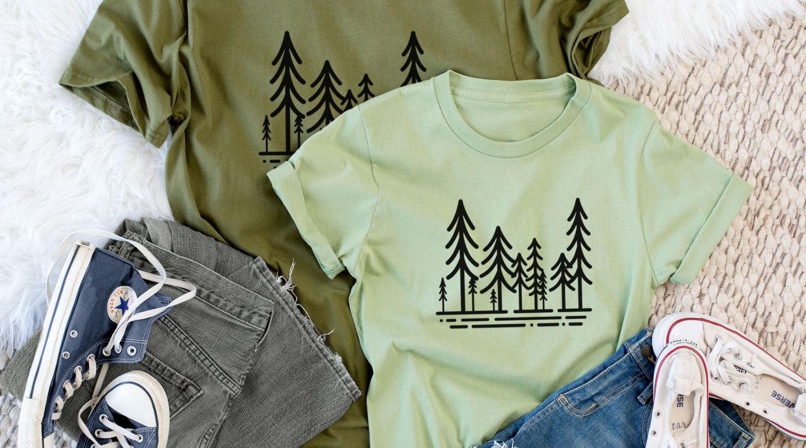 100% Organic Cotton Made in the USA Shirts