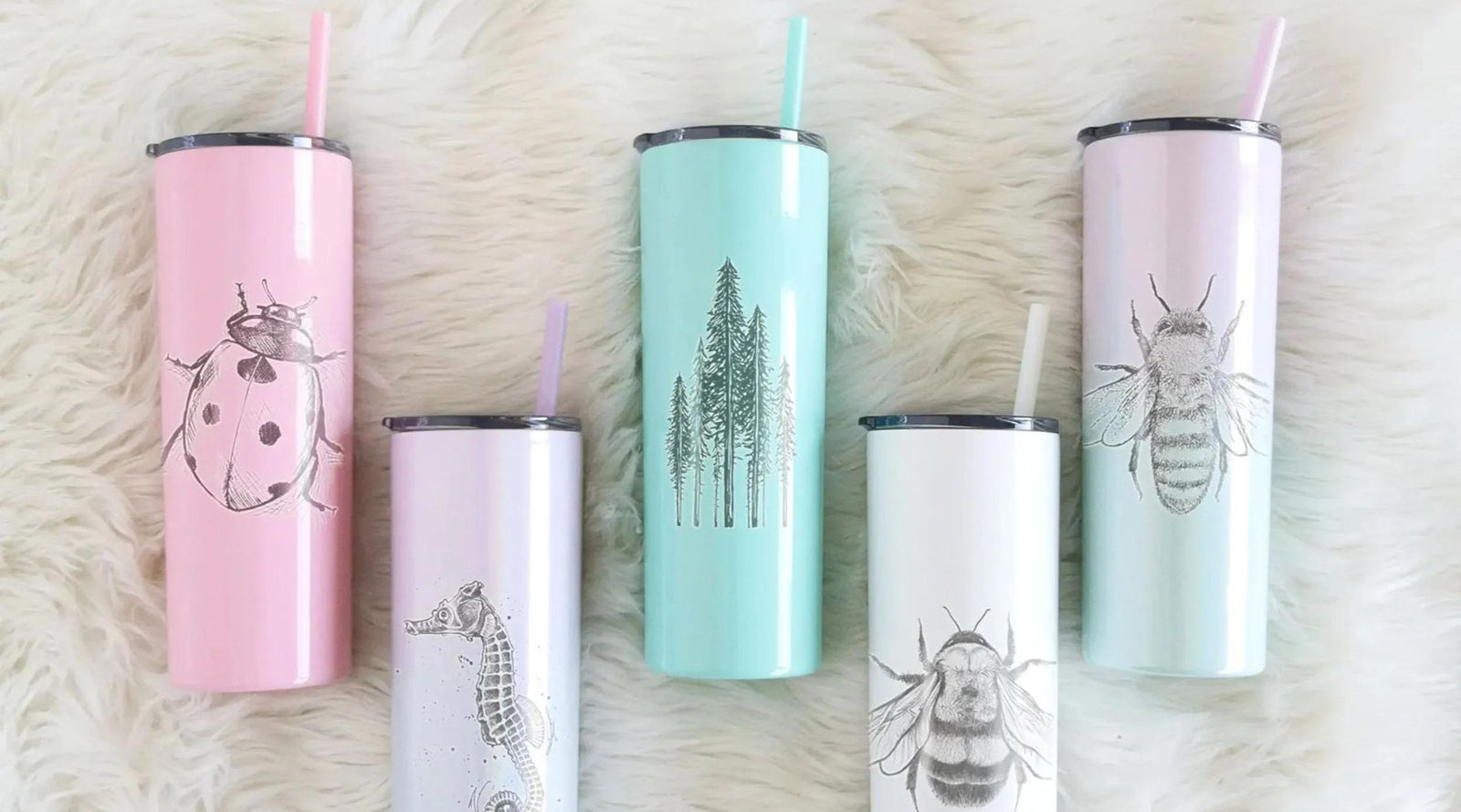 Nature inspired tumblers