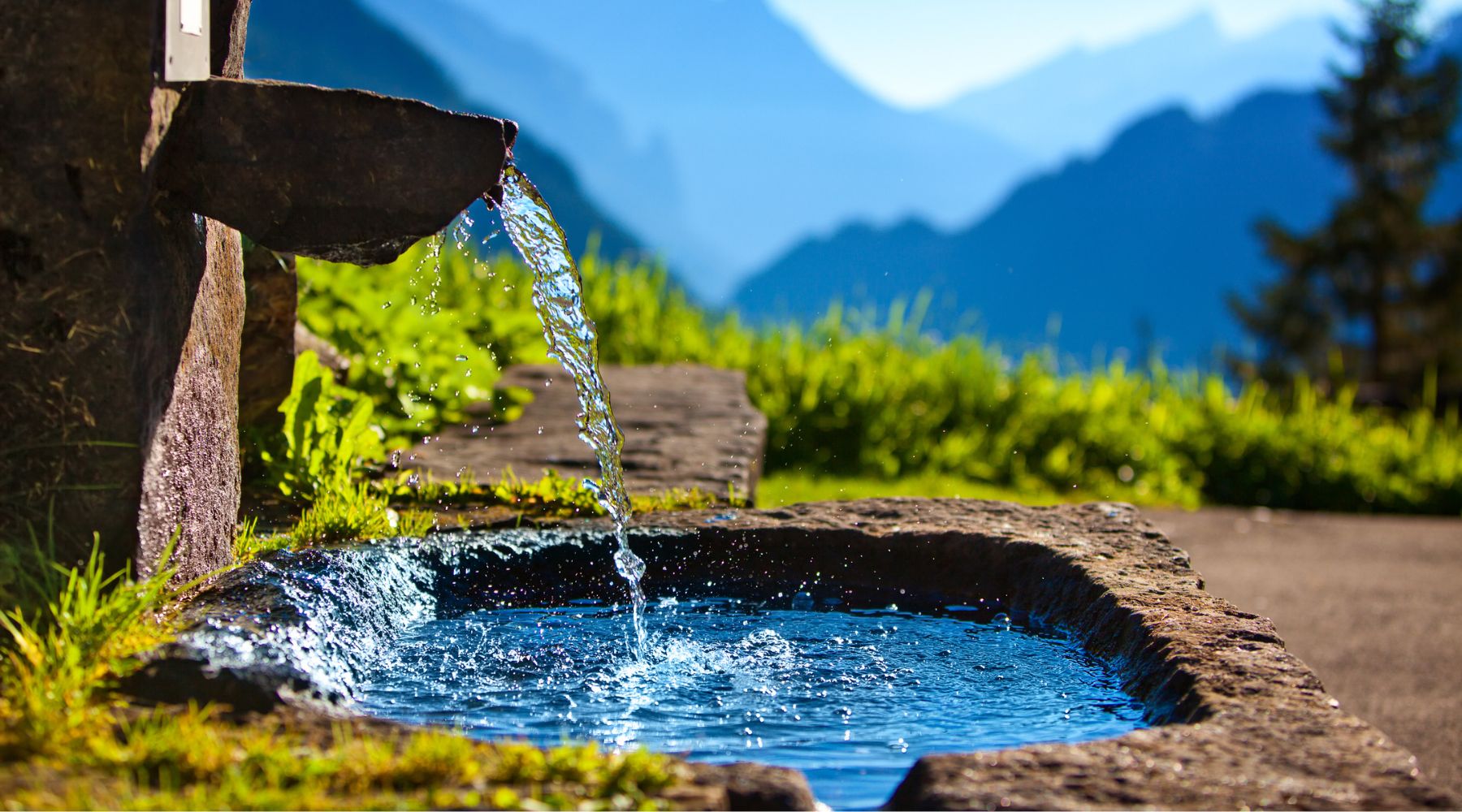 Why is it important to save water? Water spring