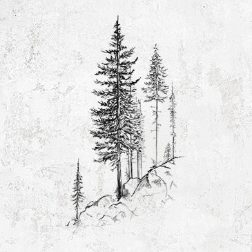 Cliffside Pines Design on Apparel and Gifts