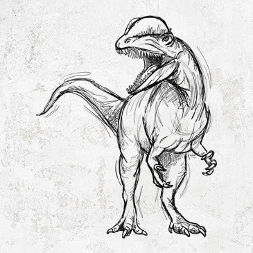 Dilophosaurus Wetherilli drawing on shirts, hoodies and gifts