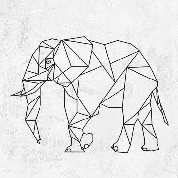Geometric Elephant