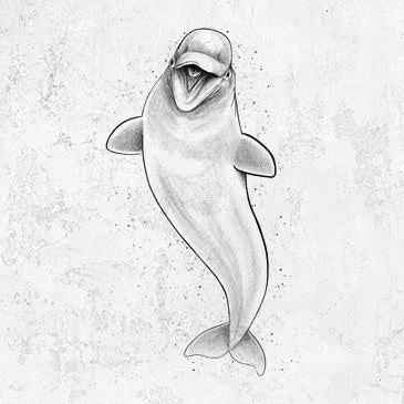 Happy Beluga Whale T-shirts and Hoodies | BeCause Tees