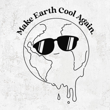 Make Earth Cool Again with Sunglasses - Climate Change Design Apparel and Gifts