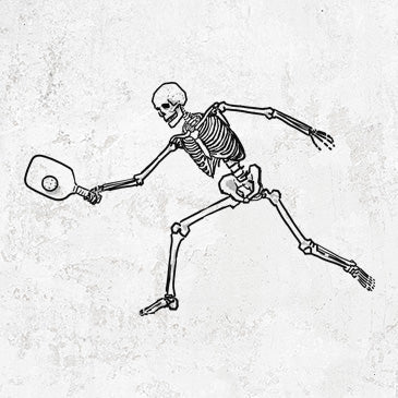 The Pickleball Block Volley - Skeleton Collection