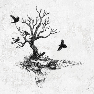 Twisted Tree with Ravens Nature Art | Because Tees