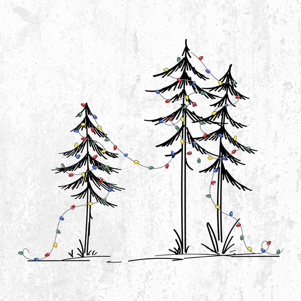 Christmas Deck the Pines