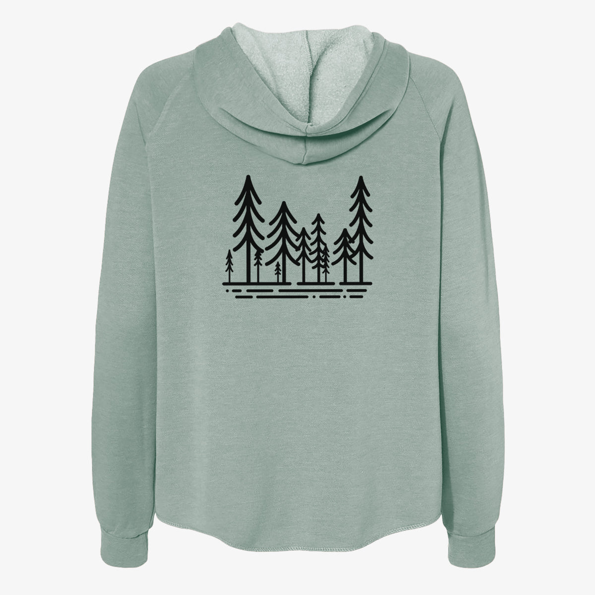 Grove De Diez - Women's Cali Wave Zip-Up Sweatshirt