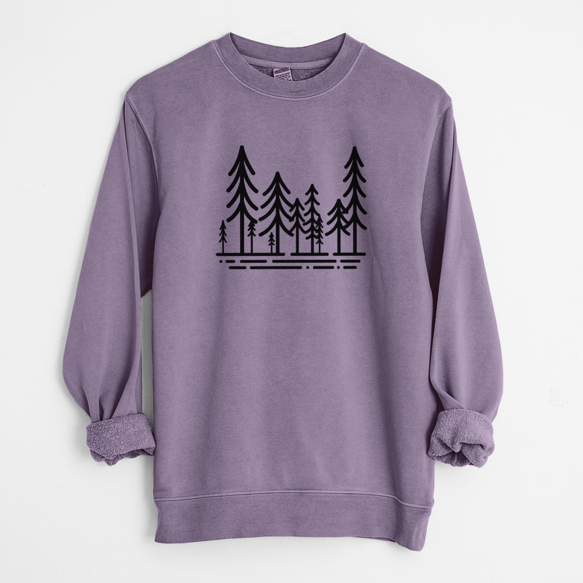 Grove De Diez - Unisex Pigment Dyed Crew Sweatshirt