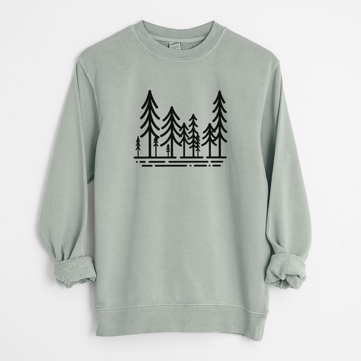 Grove De Diez - Unisex Pigment Dyed Crew Sweatshirt