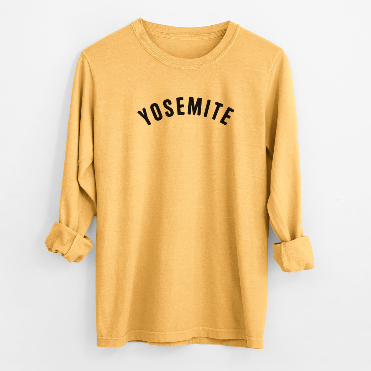 Yosemite - Men&#39;s Heavyweight 100% Cotton Long Sleeve