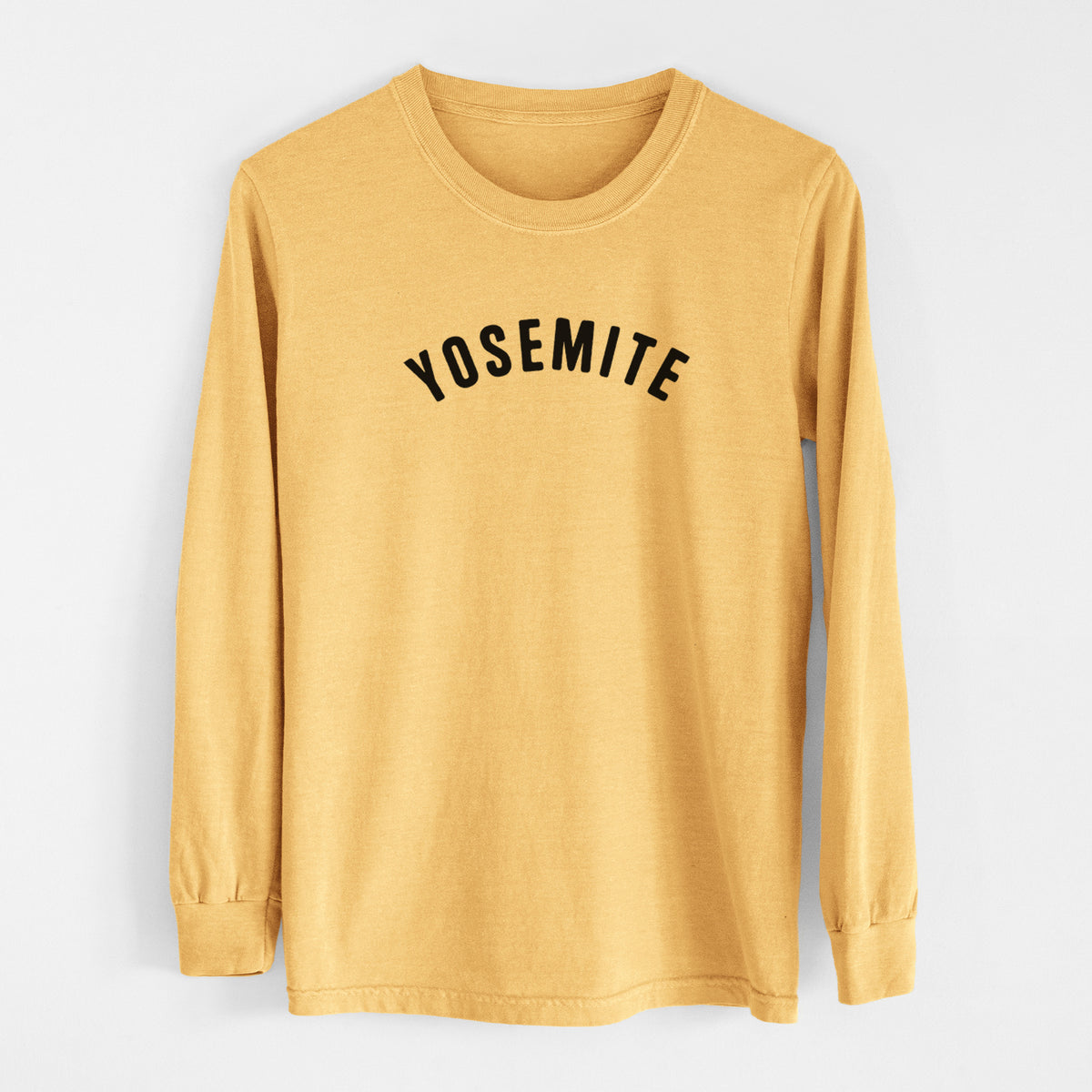 Yosemite - Men&#39;s Heavyweight 100% Cotton Long Sleeve