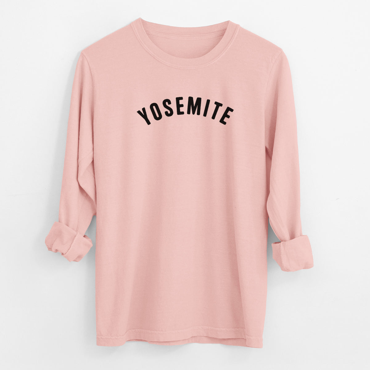 Yosemite - Men&#39;s Heavyweight 100% Cotton Long Sleeve