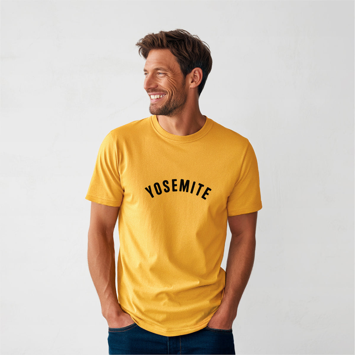 Yosemite - Heavyweight Men&#39;s 100% Organic Cotton Tee