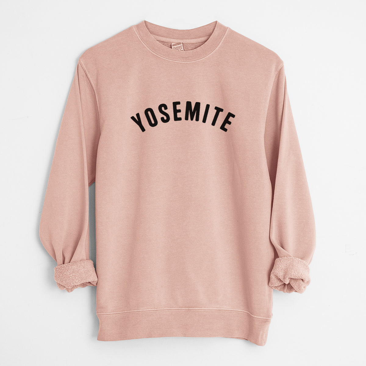 Yosemite - Unisex Pigment Dyed Crew Sweatshirt