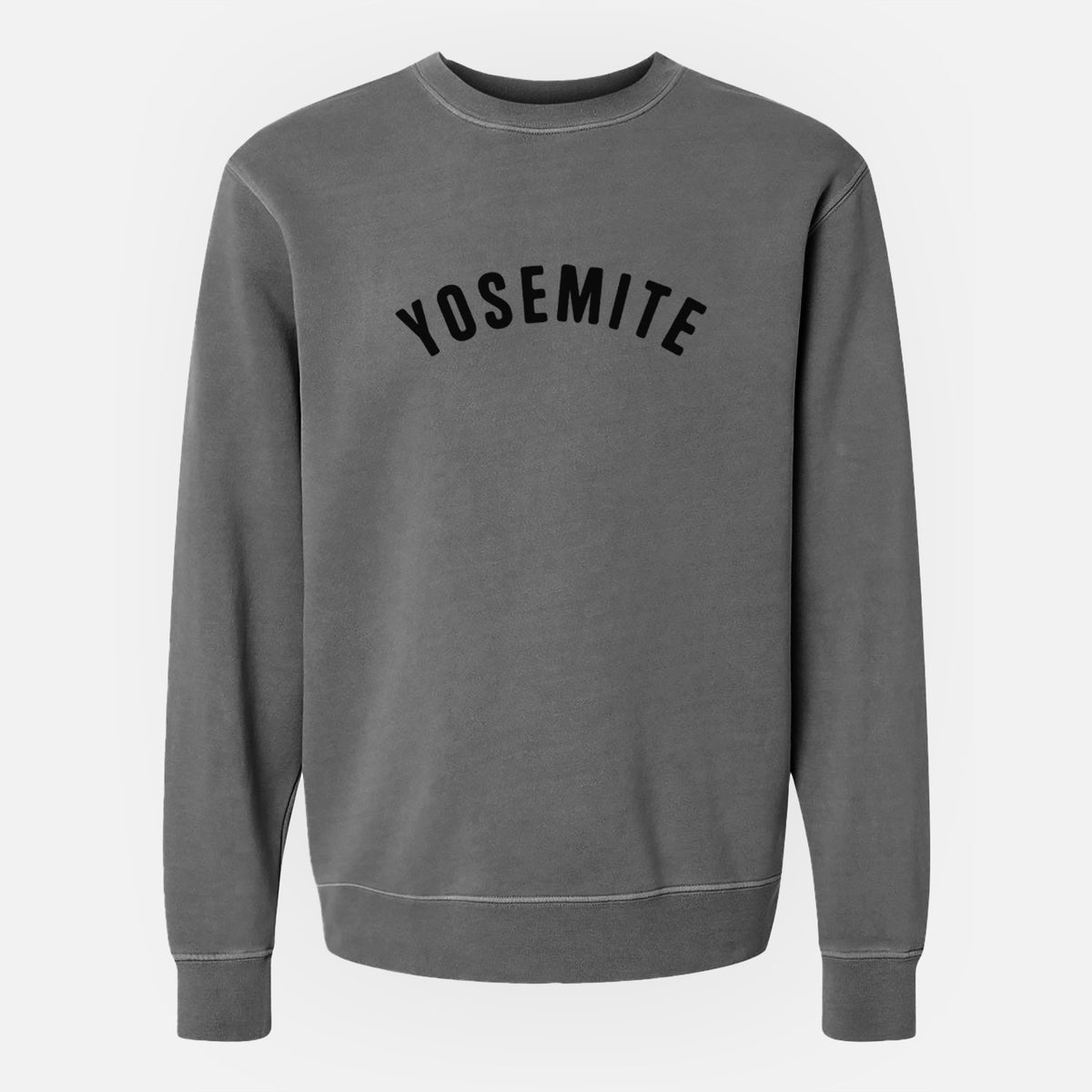 Yosemite - Unisex Pigment Dyed Crew Sweatshirt