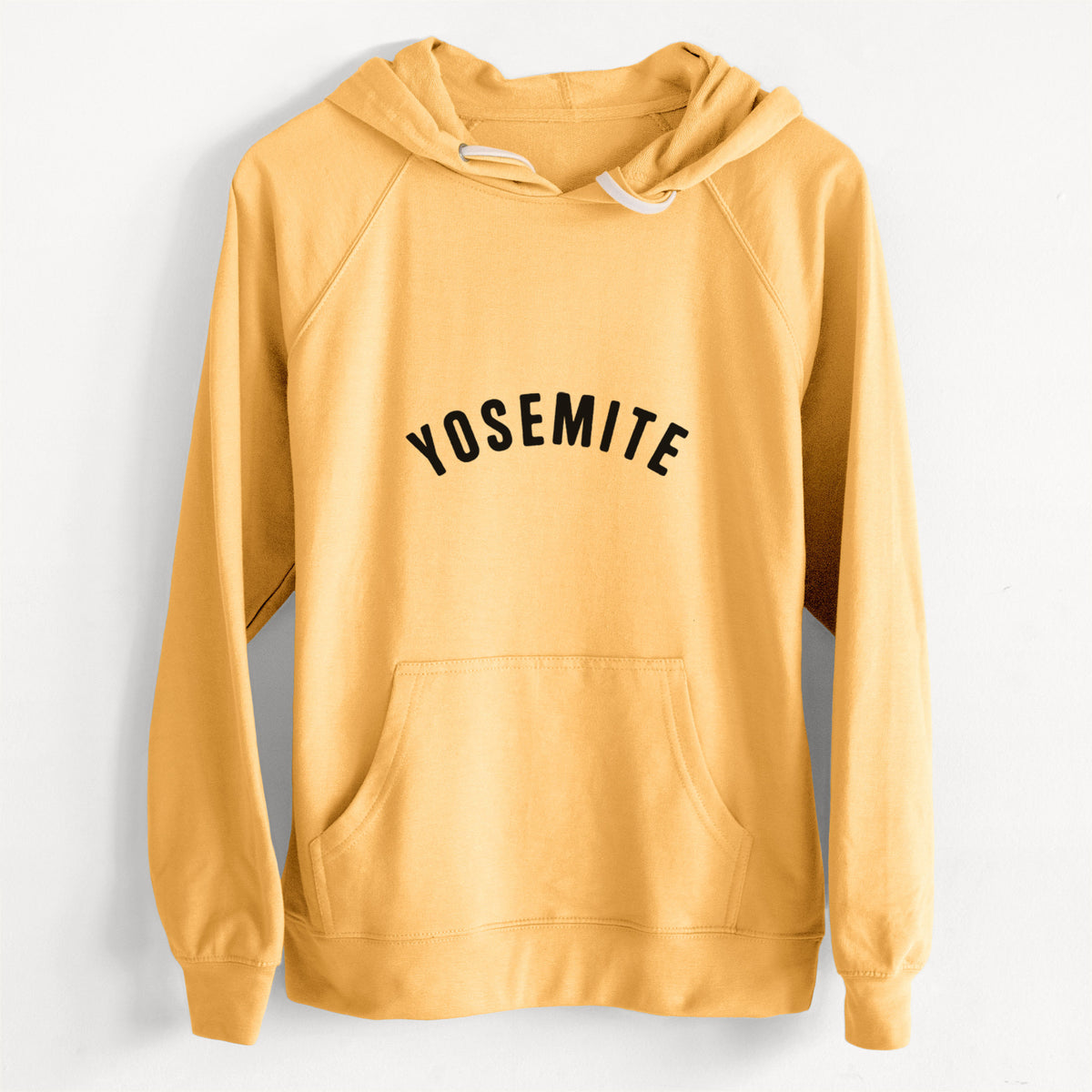 CLEARANCE - Yosemite  - Unisex Slim Fit Loopback Terry Hoodie