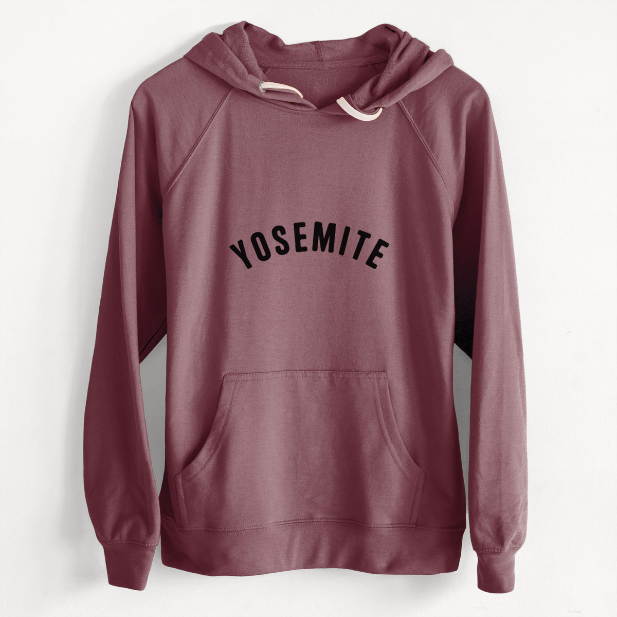 CLEARANCE - Yosemite  - Unisex Slim Fit Loopback Terry Hoodie