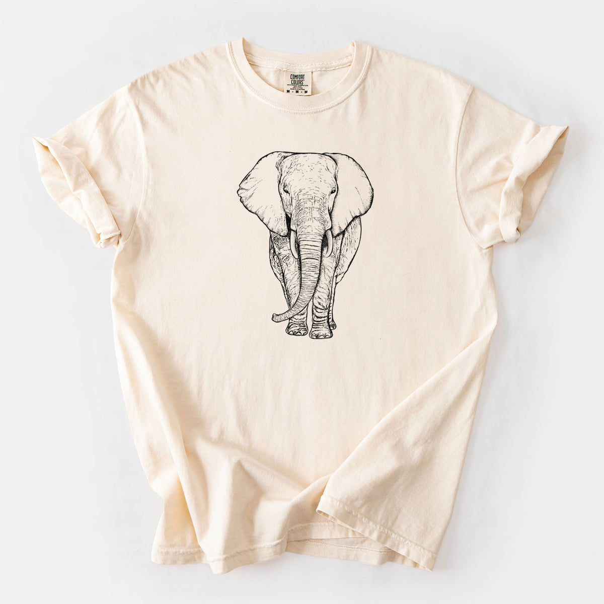 Loxodonta africana - African Elephant - Unisex Comfort Colors Garment-Dyed Heavyweight T-shirt