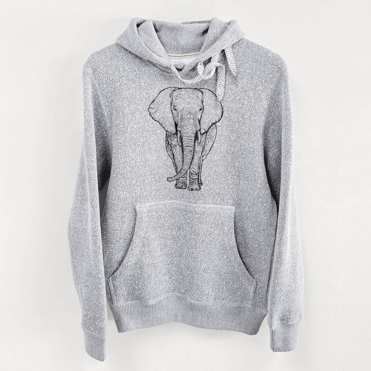 Loxodonta africana - African Elephant - Knit Hoodie