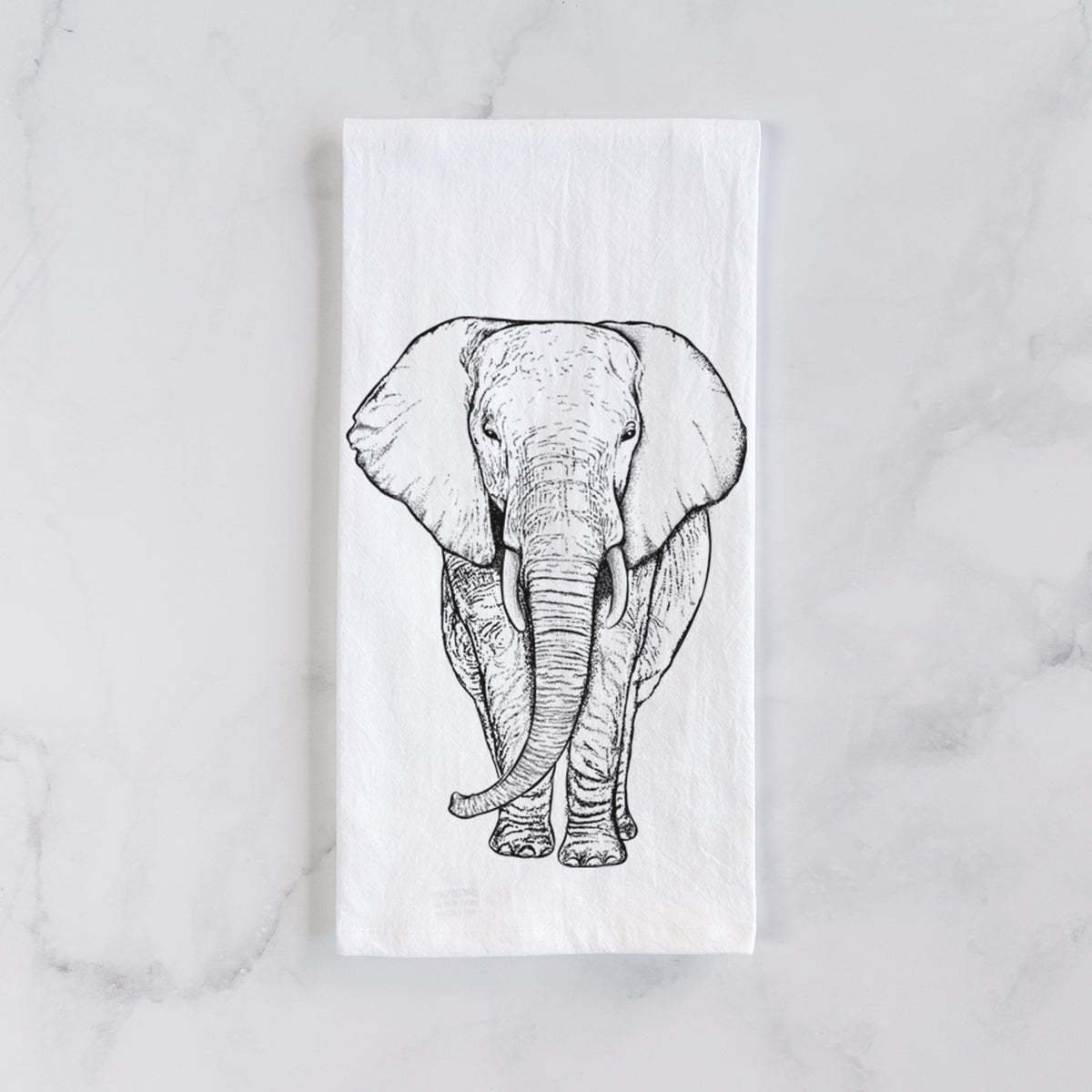 Loxodonta africana - African Elephant Tea Towel