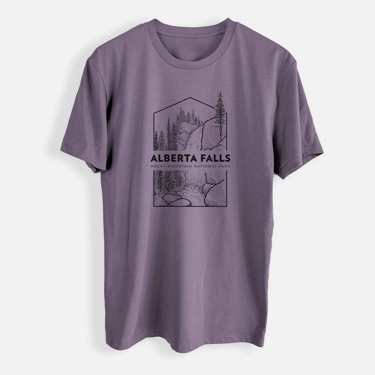 Alberta Falls - Rocky Mountain National Park - Mens Everyday Staple Tee