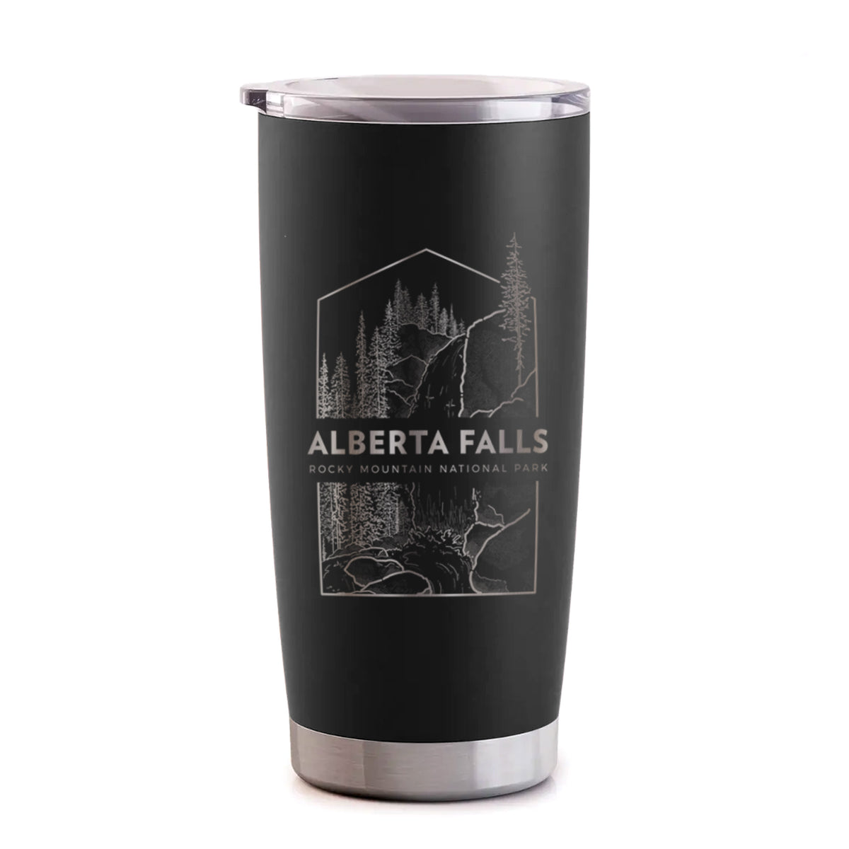 Alberta Falls - Rocky Mountain National Park - 20oz Polar Insulated Tumbler