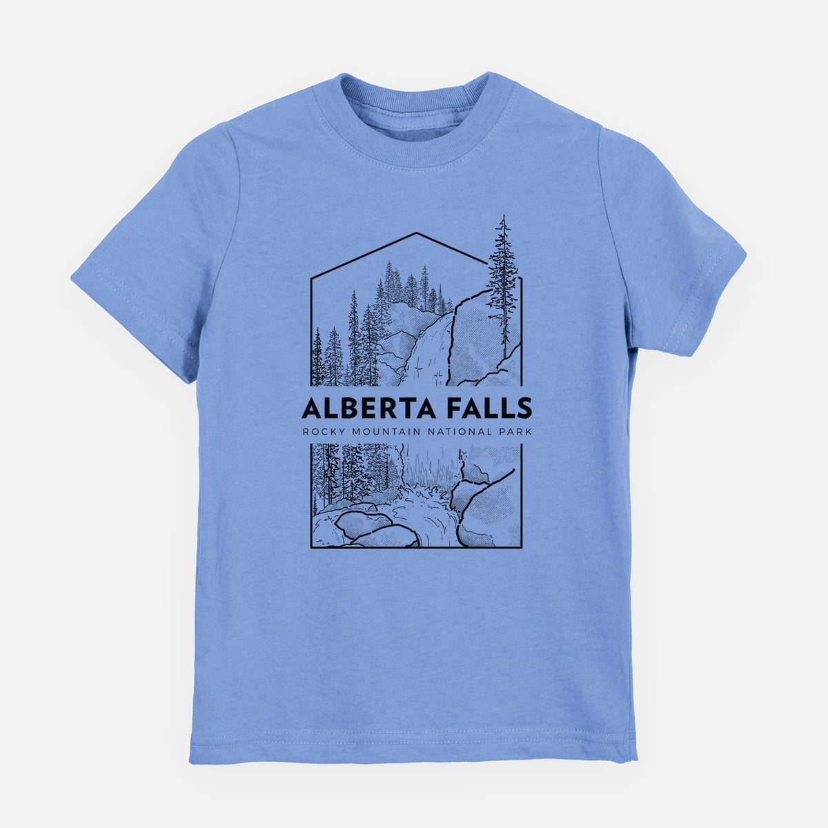 Alberta Falls - Rocky Mountain National Park - Youth Shirt