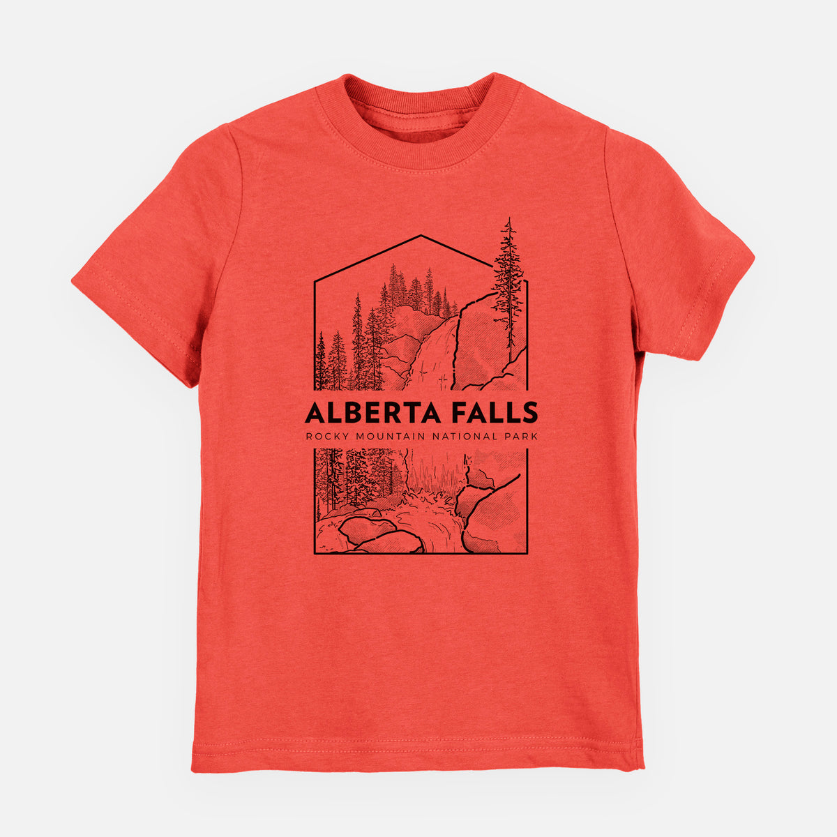 Alberta Falls - Rocky Mountain National Park - Toddler/Youth Shirt