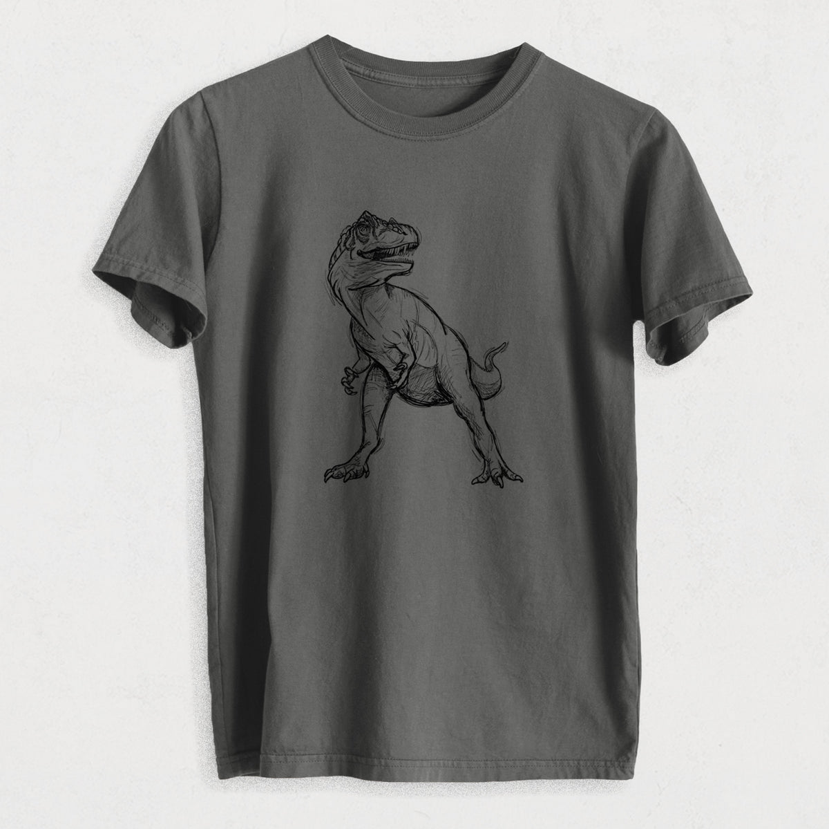 Allosaurus Fragilis - Heavyweight Men&#39;s 100% Organic Cotton Tee