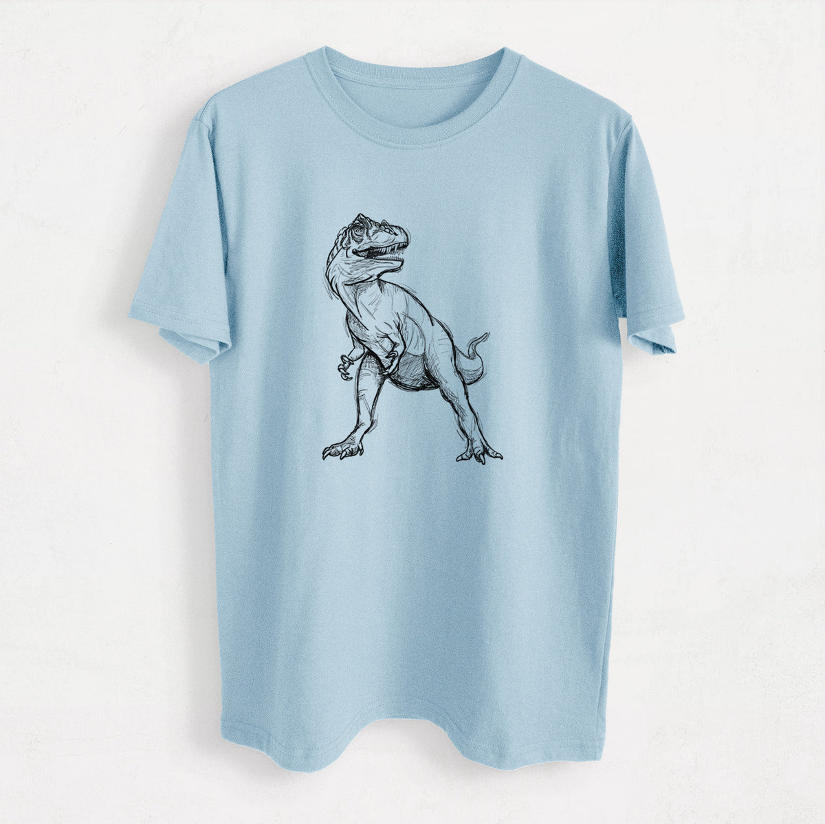 Allosaurus Fragilis - Heavyweight Men&#39;s 100% Organic Cotton Tee