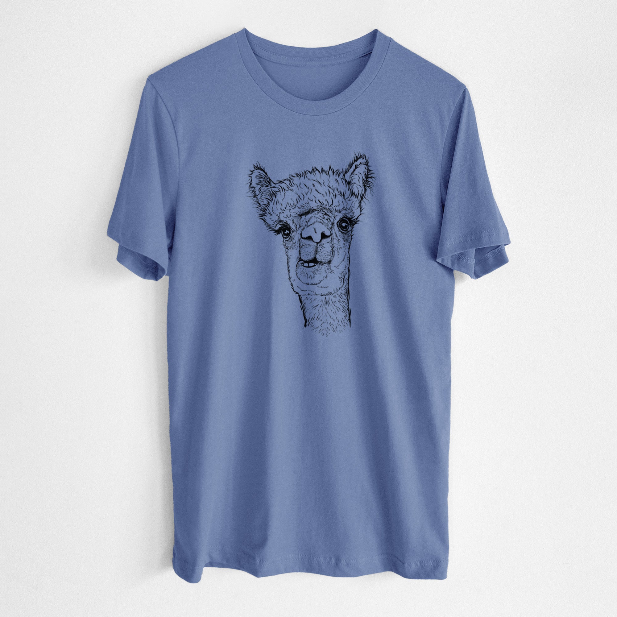 Alpaca - Lightweight 100% Cotton Unisex Crewneck - Because Tees