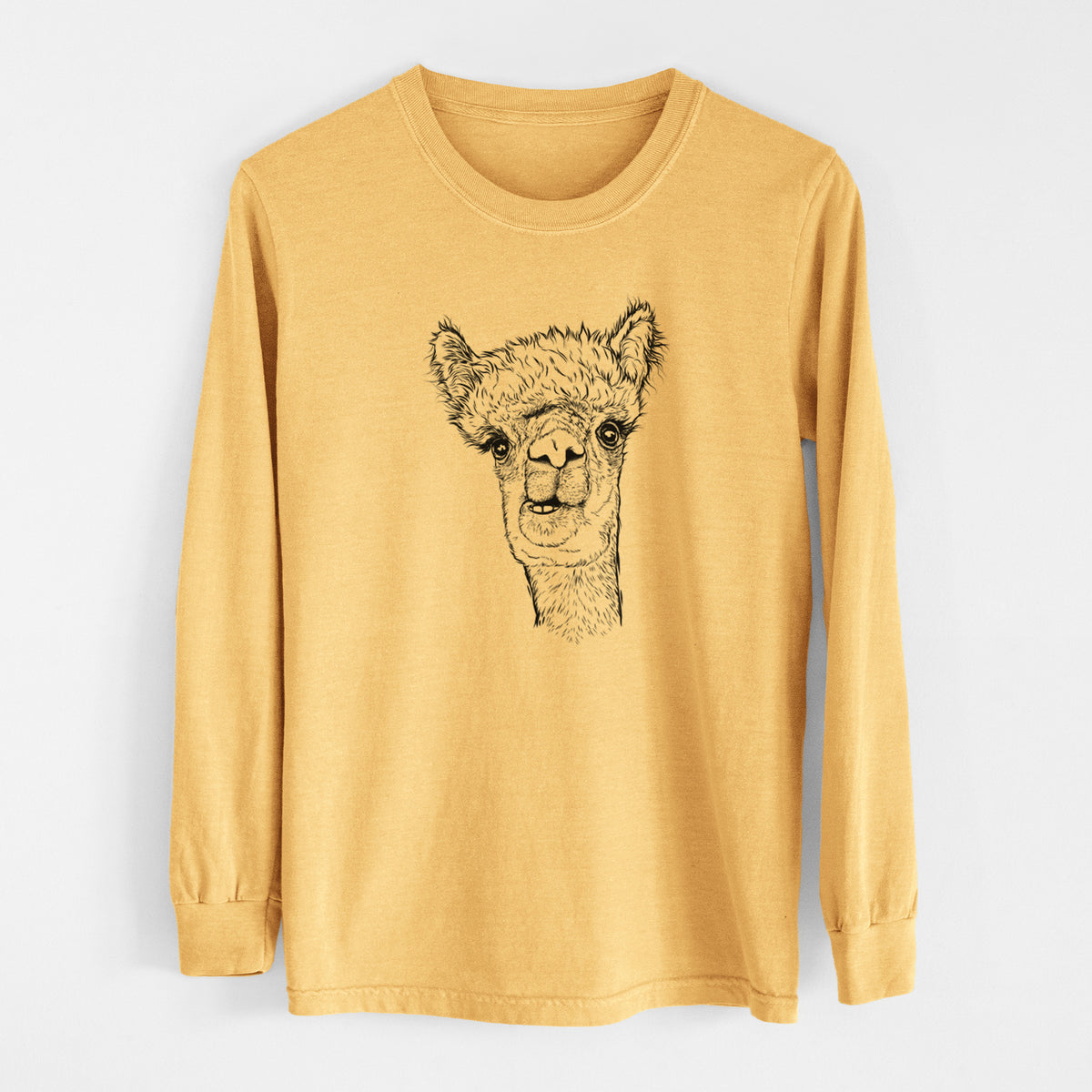 Alpaca - Men&#39;s Heavyweight 100% Cotton Long Sleeve