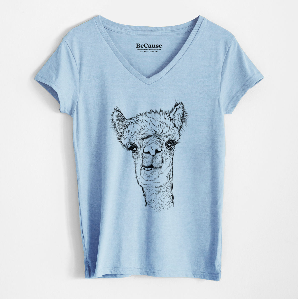 Alpaca - Women&#39;s 100% Recycled V-neck