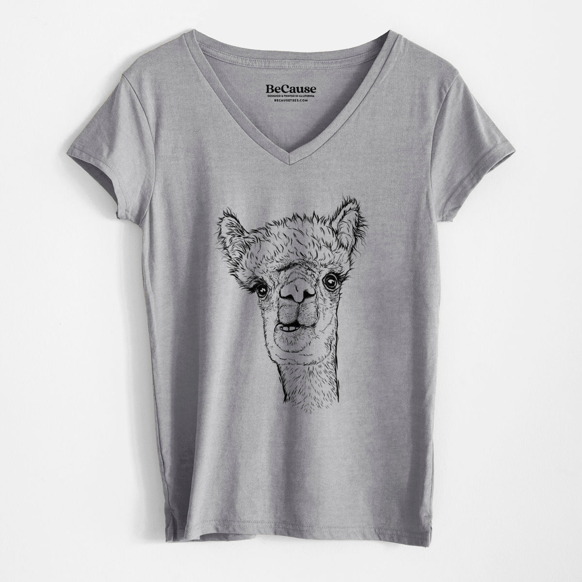 Alpaca - Women&#39;s 100% Recycled V-neck