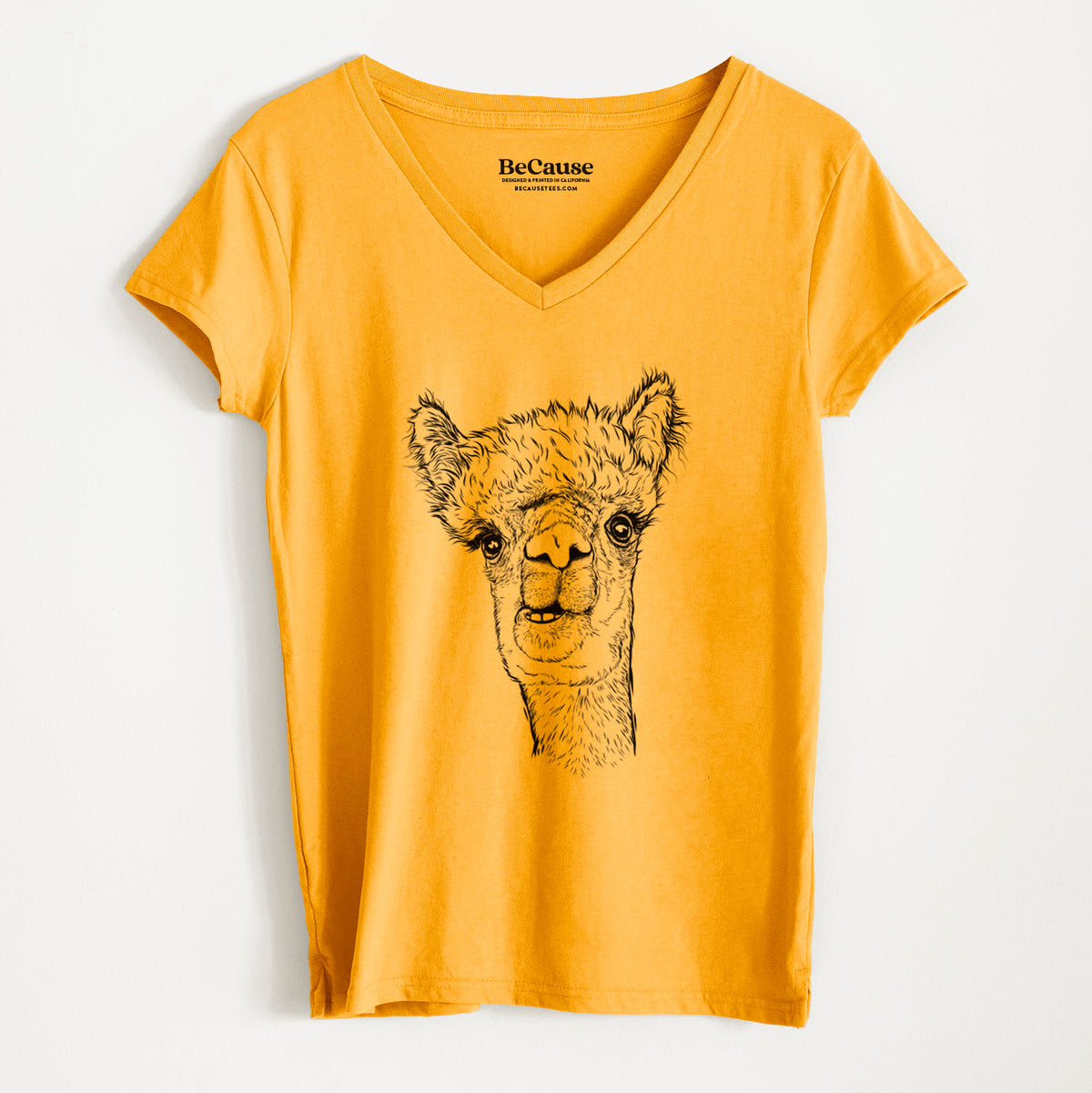 Alpaca - Women&#39;s 100% Recycled V-neck