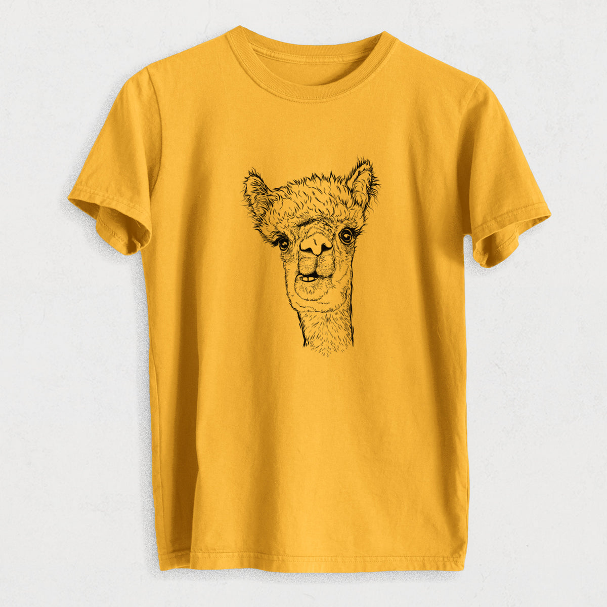 Alpaca - Heavyweight Men&#39;s 100% Organic Cotton Tee